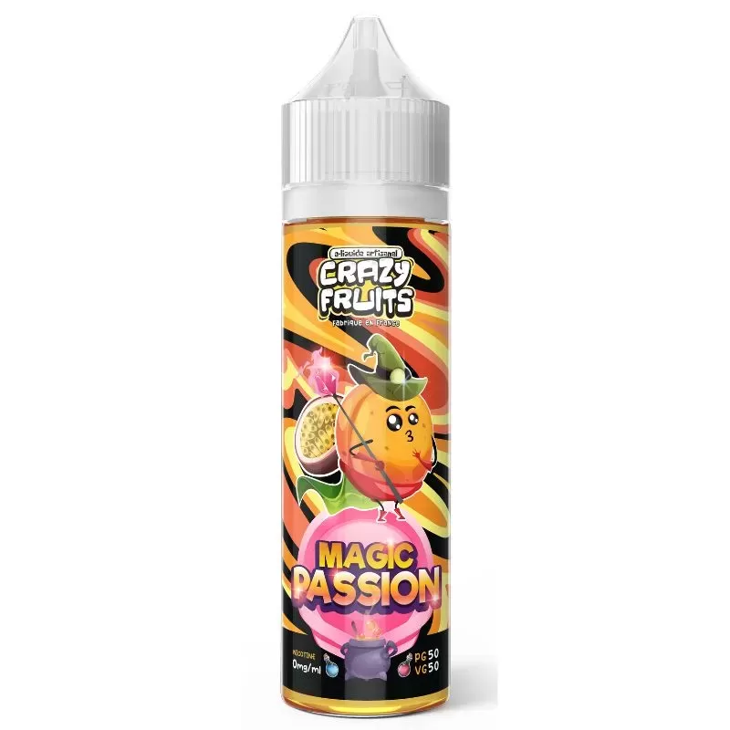 magic passion 50ml crazy fruits <p>De la passion bien sûr, mais pas seulement !
Un petit zeste de folie en plus : le fruit de la passion est savamment associé à la douceur de la pêche et sublimé par l'exotique corossol et ses notes acides et sucrées...
Un peu de folie et beaucoup de magie pour ce cocktail qui ensoleillera votre palais !p</p> - J WELL Paris 5e Boutique Officielle - J WELL™