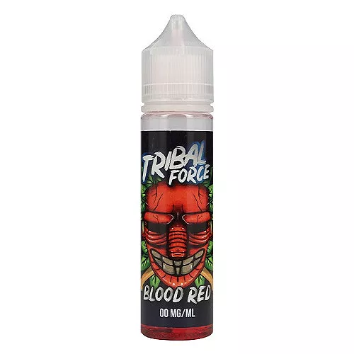 BLOOD RED 0MG 50ML - TRIBAL FORCE
