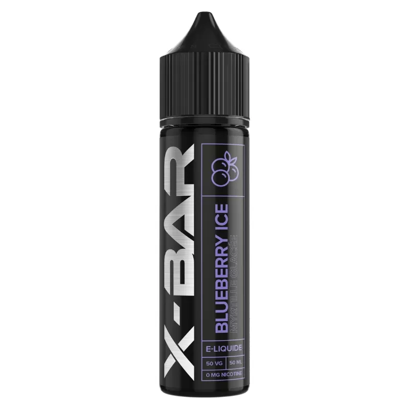 blueberry ice 50ml x bar eliquide myrtille de chez xbar 50ml 0mg - J WELL Paris 5e Boutique Officielle - J WELL™