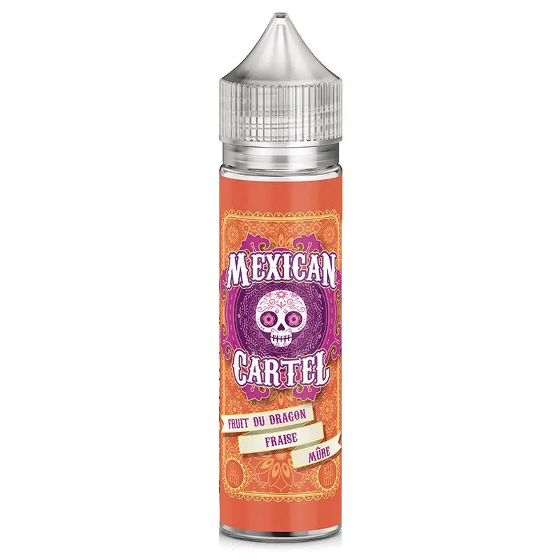 e liquide fruit du dragon fraise mure mexican cartel mûre, fruit du dragon, fraise, fraicheur. E-liquide Mexican Cartel  Disponible en 50 ml sans nicotine pour 60 ml d'e-liquide. - J WELL Paris 5e Boutique Officielle - J WELL™