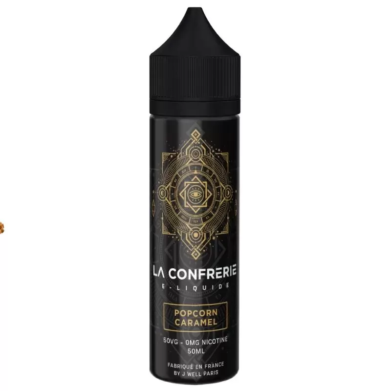 pop corn caramel 50 ml La saveur Popcorn rencontre le Caramel dans un e-liquide en format 50ml! - J WELL Paris 5e Boutique Officielle - J WELL™