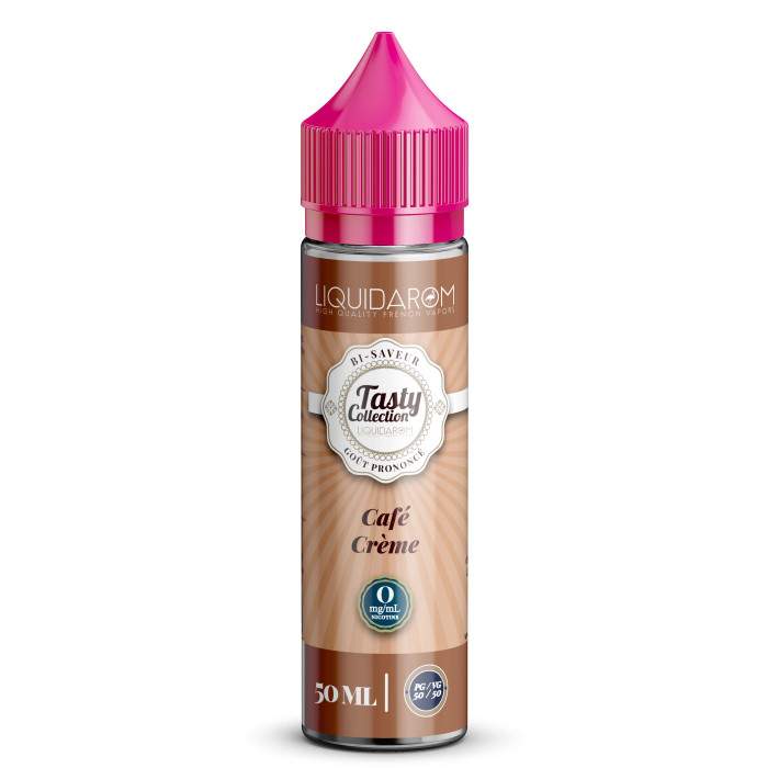 tasty collection e liquide cafe creme 50ml pg 50 vg 50 Saveur Café Crème - J WELL Paris 5e Boutique Officielle - J WELL™