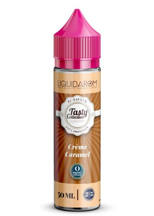 TASTY COLLECTION - E liquide Crème Caramel 50ML